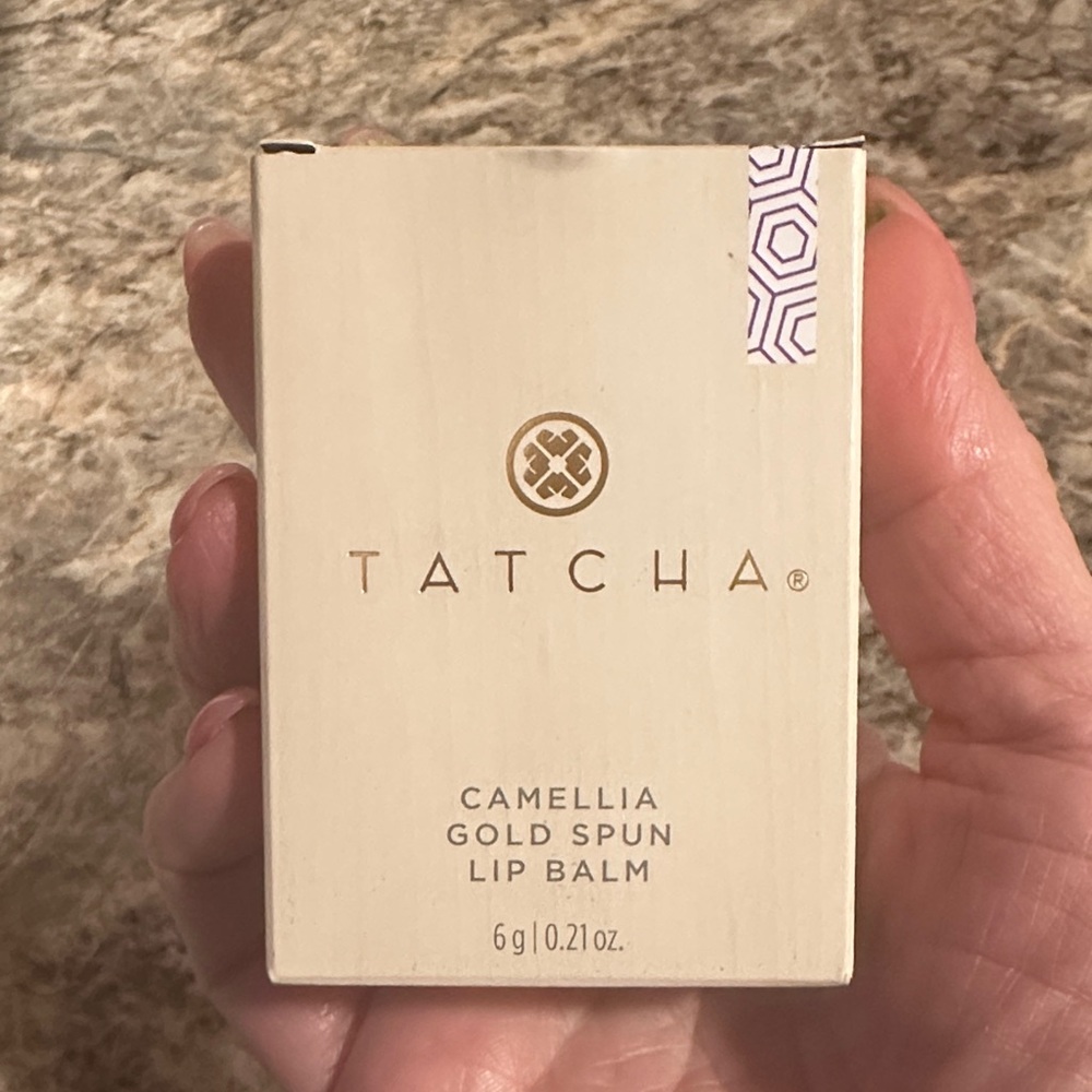 Tatcha Camellia Gold Spun Lip Balm